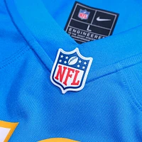 Men's Nike KeAndre Lambert-Smith  Powder Blue Los Angeles Chargers Team Game Jersey