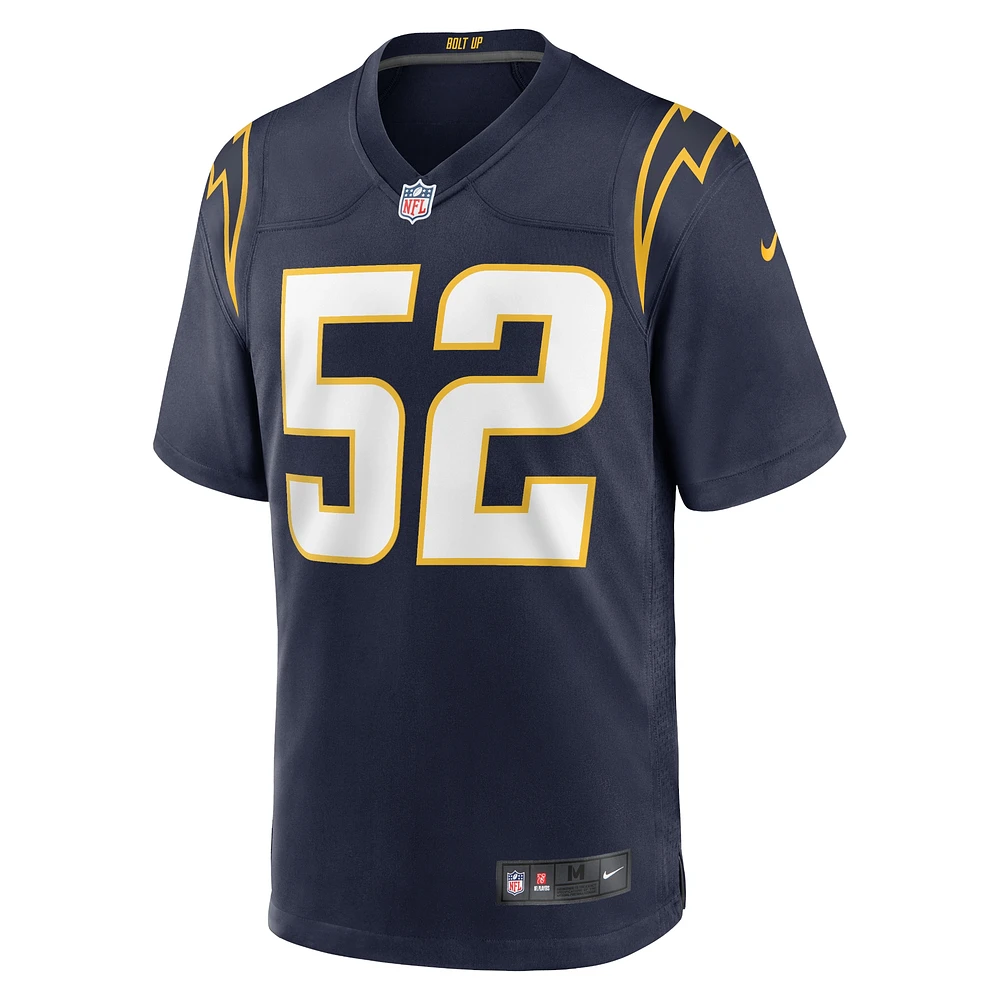 Men's Nike Khalil Mack Navy Los Angeles Chargers Alternate Game Jersey