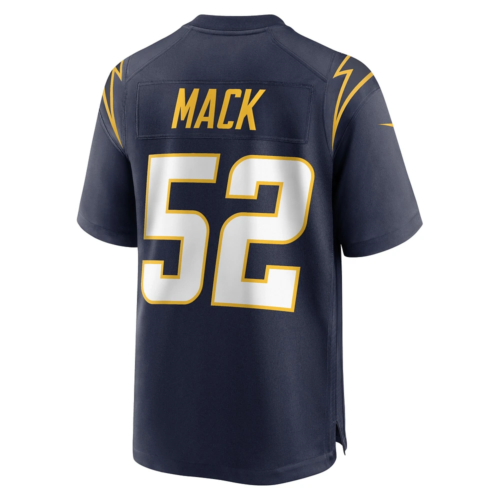 Men's Nike Khalil Mack Navy Los Angeles Chargers Alternate Game Jersey