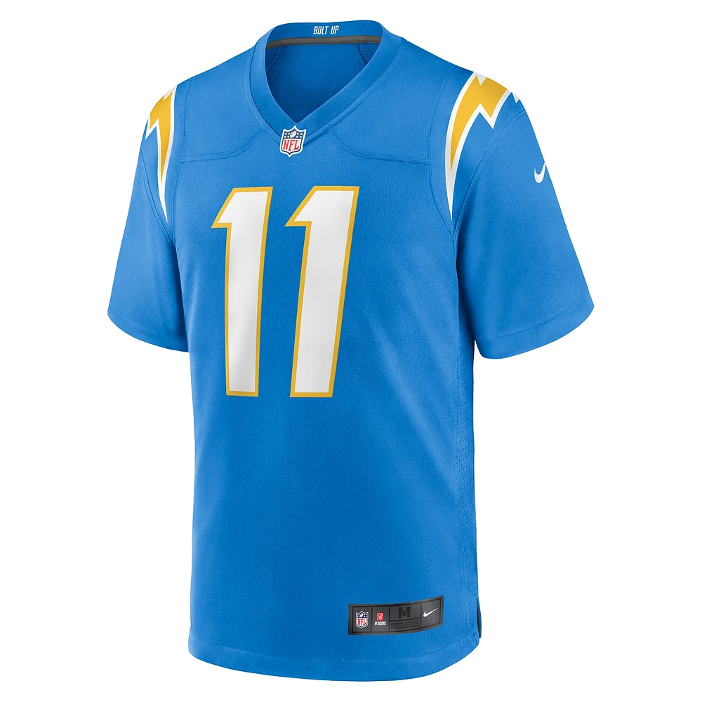 Men's Nike Luis Perez  Powder Blue Los Angeles Chargers Team Game Jersey