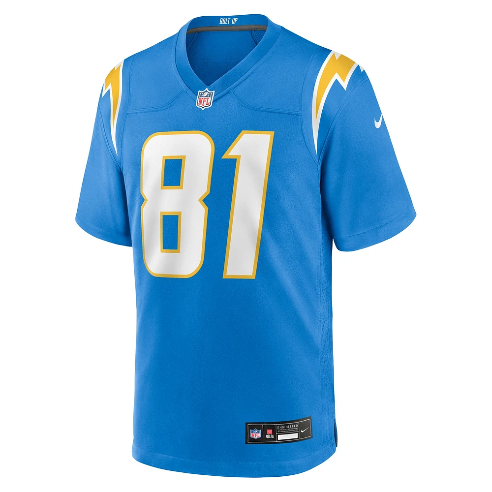 Men's Nike Mike Williams  Powder Blue Los Angeles Chargers Team Game Jersey