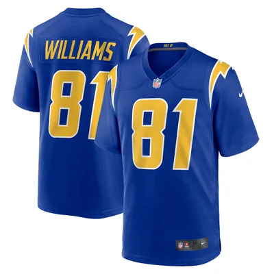Mike Williams Los Angeles Chargers Nike Game Jersey