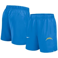 Short Nike Bleu Poudre Los Angeles Chargers Blitz Victory Performance pour homme