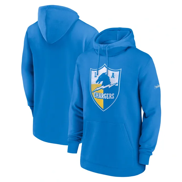 Los Chargers Nike Classic Pullover Hoodie - Powder Blue | Mall