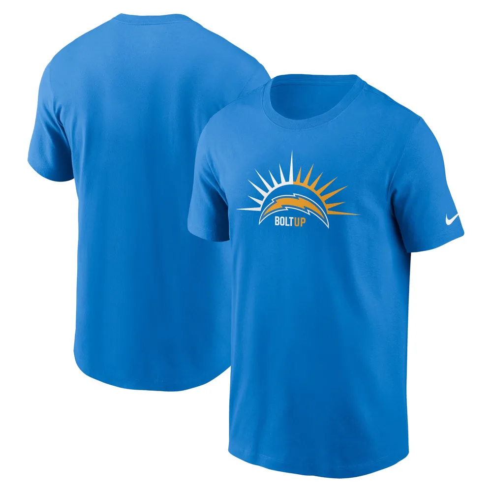 Men's Los Angeles Chargers Fanatics Branded Gold/Powder Blue True