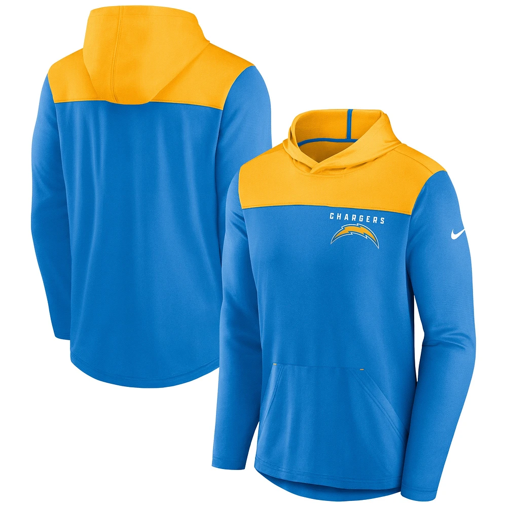 Sweat à capuche Nike Powder Blue Los Angeles Chargers Fan Gear pour homme