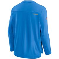 Men's Nike Powder Blue Los Angeles Chargers Sideline Team Performance Pullover Sweatshirt