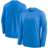 Men's Nike Powder Blue Los Angeles Chargers Sideline Team Performance Pullover Sweatshirt