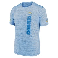 Men's Nike Powder Blue Los Angeles Chargers Sideline Velocity Performance T-Shirt