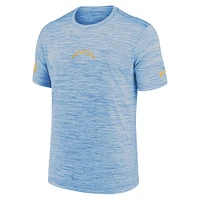 Men's Nike Powder Blue Los Angeles Chargers Sideline Velocity Performance T-Shirt