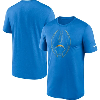 T-shirt Nike Performance Los Angeles Chargers Team Legend Icon pour homme, bleu poudré