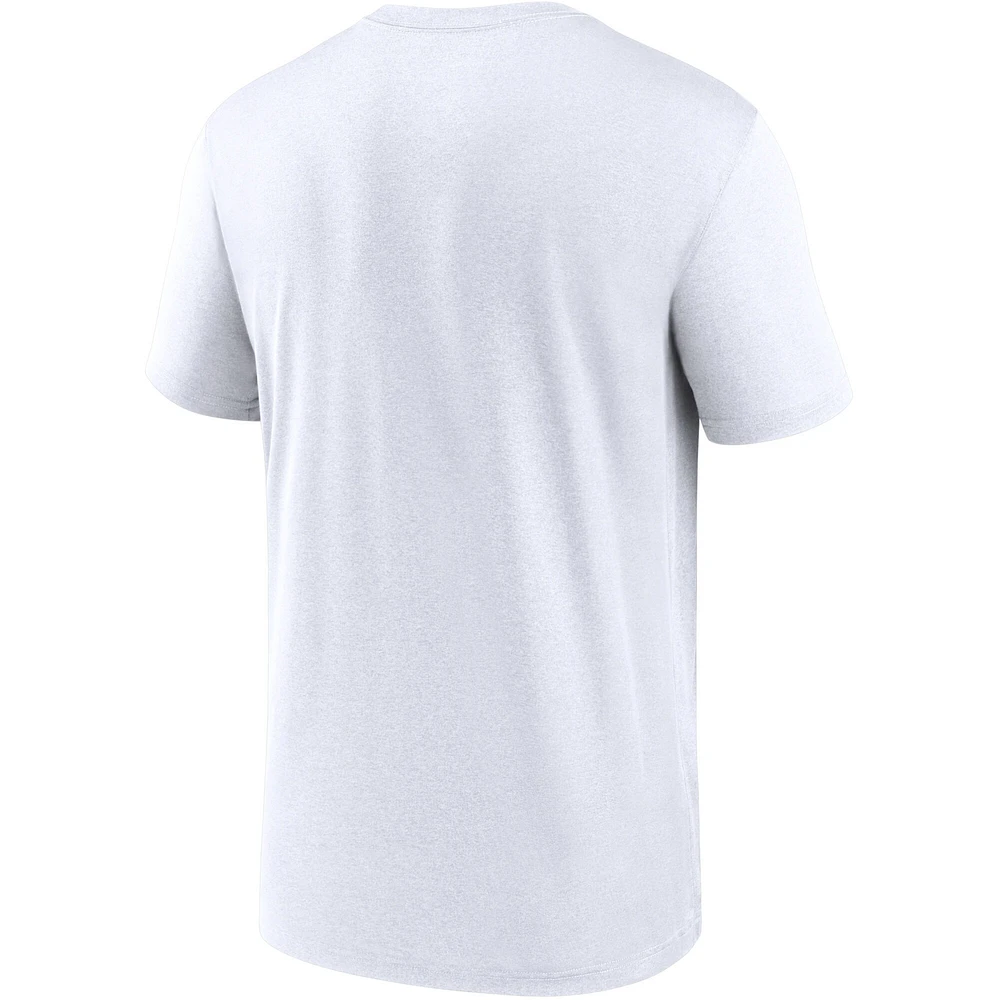 Men's Nike White Los Angeles Chargers Icon Legend Performance T-Shirt