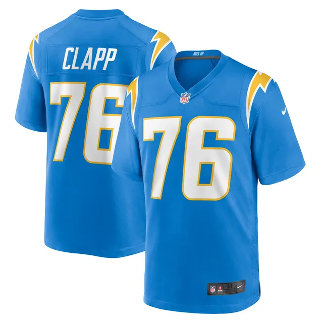 Jerry Tillery Los Angeles Chargers Fanatics Authentic Game-Used #99 Jersey  vs. Las Vegas Raiders on