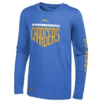 T-shirt à manches longues bleu poudré Los Angeles Chargers Impact pour homme