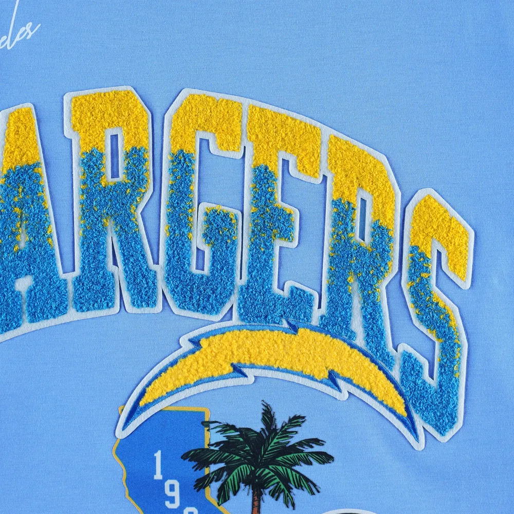 Men's Pro Standard Powder Blue Los Angeles Chargers Hometown Collection T-Shirt