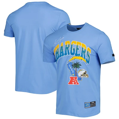 Men's Pro Standard Powder Blue Los Angeles Chargers Hometown Collection T-Shirt