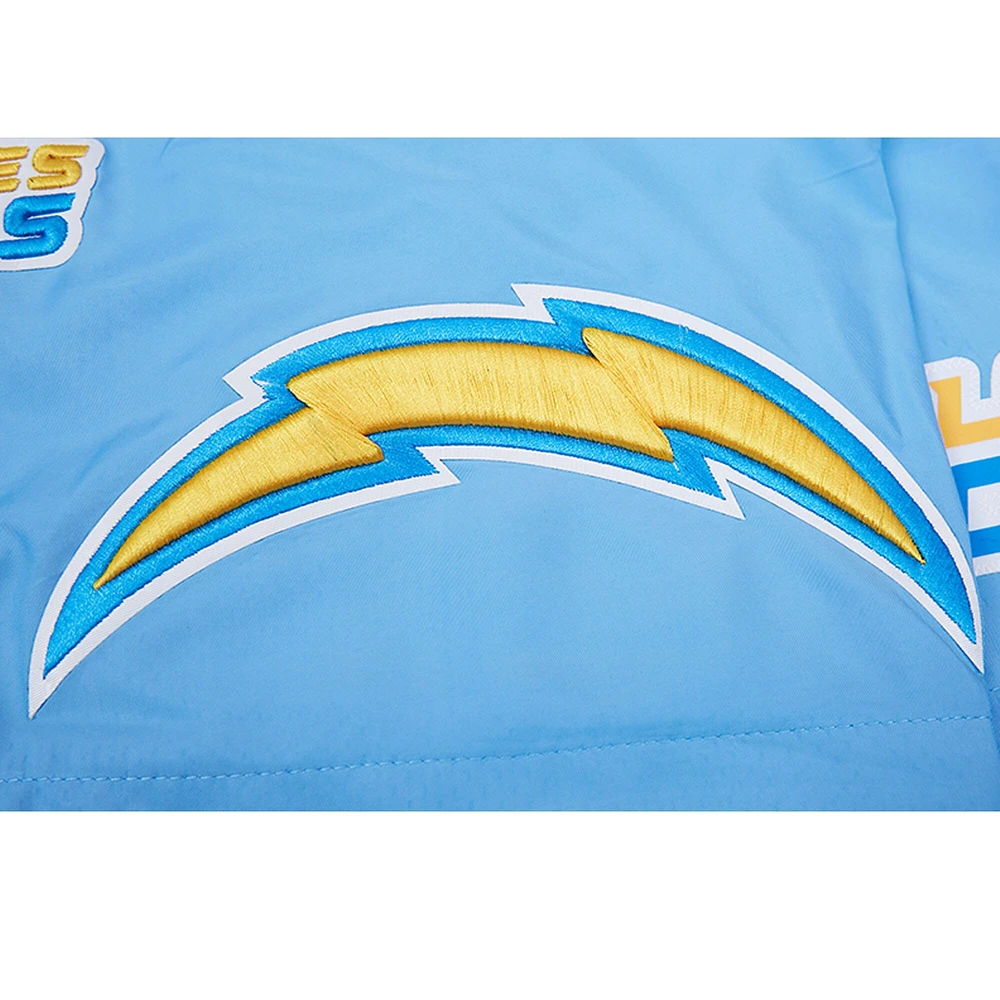 Men's Pro Standard Powder Blue Los Angeles Chargers Woven Shorts