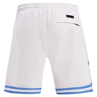 Short classique en chenille Pro Standard blanc des Chargers de Los Angeles pour hommes