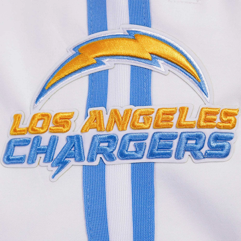 Short classique en chenille Pro Standard blanc des Chargers de Los Angeles pour hommes