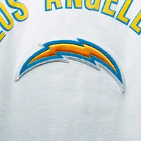 Men's Pro Standard White Los Angeles Chargers Team Classic Bristle Slim-Fit T-Shirt