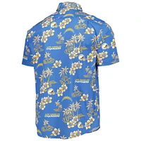 Men's Reyn Spooner Powder Blue Los Angeles Chargers Kekai Button-Up Shirt