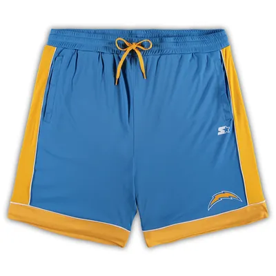 Men's Starter Powder Blue/Gold Los Angeles Chargers Fan Favorite Fashion Shorts