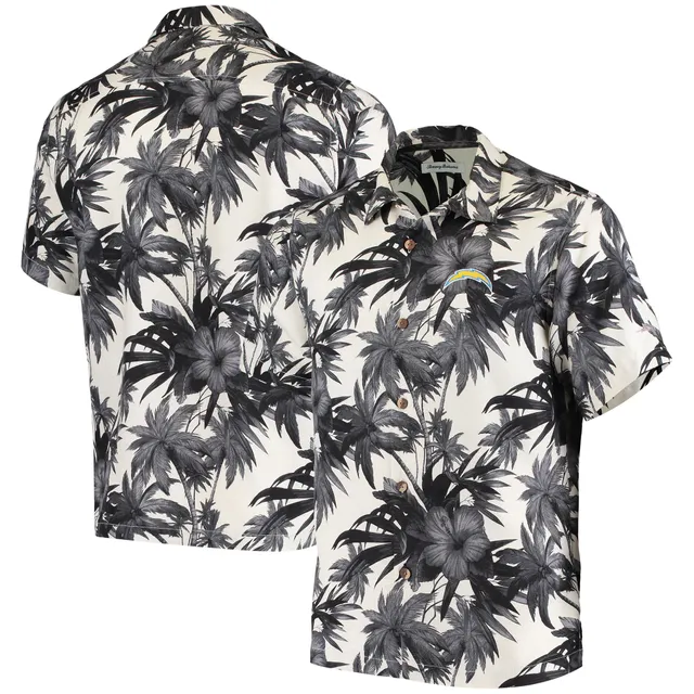 Los Angeles Rams Tommy Bahama Baja Mar Woven Button-Up Shirt - White