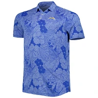 Men's Tommy Bahama Powder Blue Los Angeles Chargers Big & Tall Miramar Blooms Polo