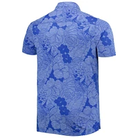 Men's Tommy Bahama Powder Blue Los Angeles Chargers Big & Tall Miramar Blooms Polo