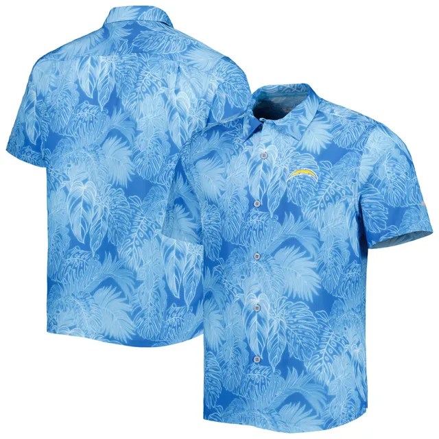 Los Angeles Dodgers Tommy Bahama Tropical Horizons Button-Up Shirt - Black