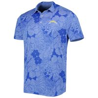 Men's Tommy Bahama Powder Blue Los Angeles Chargers Miramar Blooms Polo