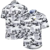 Men's Tommy Bahama Black Los Angeles Dodgers Tropical Horizons Button-Up Shirt Size: Medium