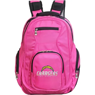 Los Angeles Chargers MOJO Premium Laptop Backpack - Pink