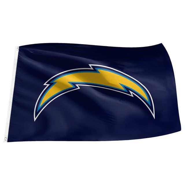 Drapeau bleu marine des Chargers de Los Angeles, 3 pi x 5 pi