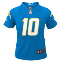 Preschool Nike Justin Herbert Powder Blue Los Angeles Chargers Game - Jersey