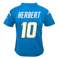 Preschool Nike Justin Herbert Powder Blue Los Angeles Chargers Game - Jersey