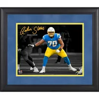 Lids Justin Herbert Los Angeles Chargers Fanatics Authentic Framed 11 x  14 Spotlight Photograph - Facsimile Signature