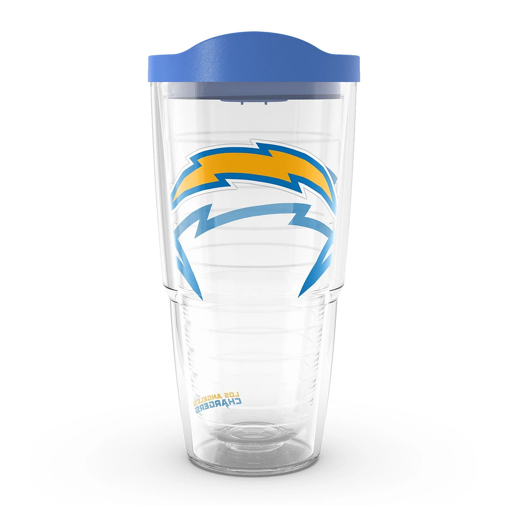 Tervis Los Angeles Chargers 24oz. Véritable gobelet classique avec couvercle