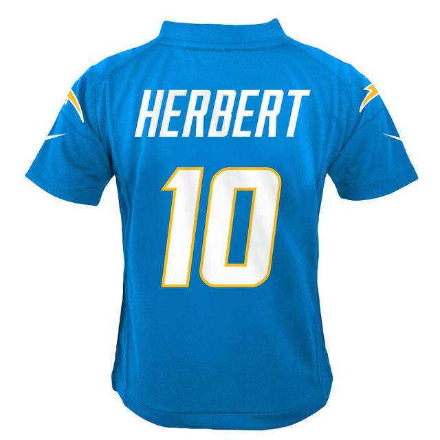 Tout-petit Nike Justin Herbert Powder Blue Los Angeles Chargers Game - Maillot