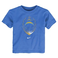 T-shirt Nike bleu poudré pour tout-petits Los Angeles Chargers Legend Icon Performance