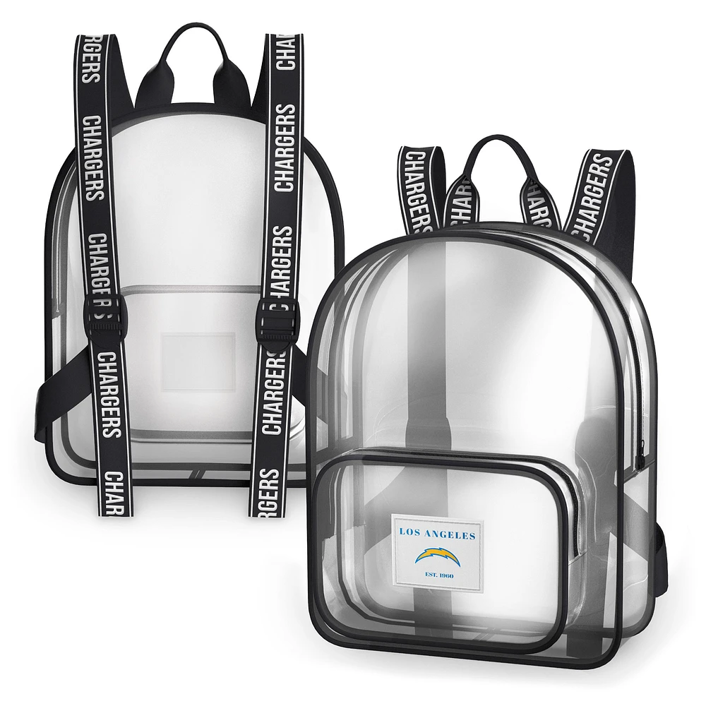 WEAR by Erin Andrews Los Angeles Chargers Clear Stadium Backpack