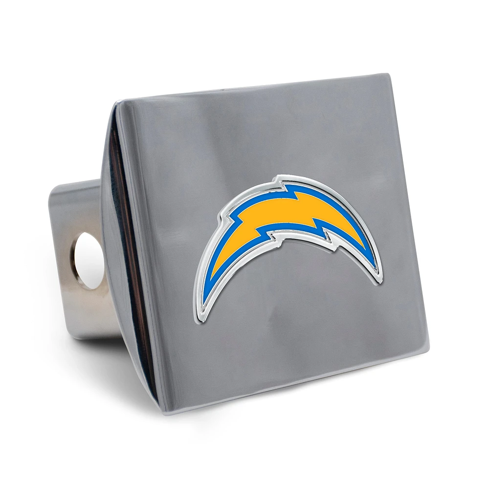 WinCraft Los Angeles Chargers Premium Metal Hitch Cover