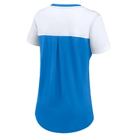 T-shirt Nike Powder Blue Los Angeles Chargers pour femme, à la mode et performant