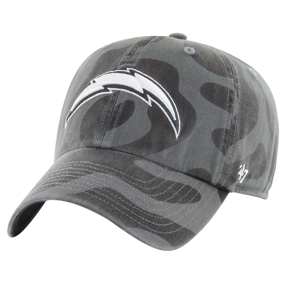 Casquette ajustable Freeform Clean Up '47 pour femme, charbon de bois, Los Angeles Chargers