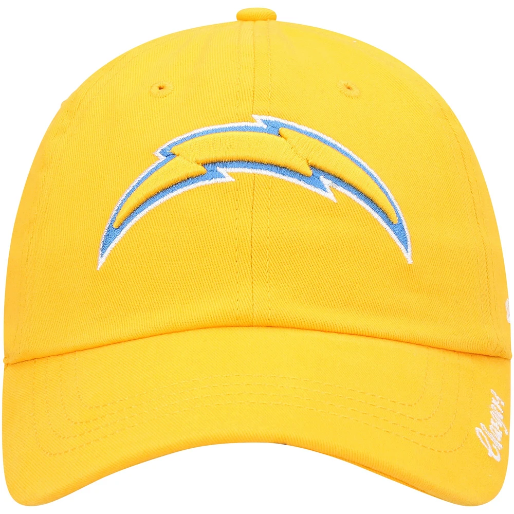 Casquette réglable avec logo secondaire Miata Clean Up des Los Angeles Chargers '47 pour femme