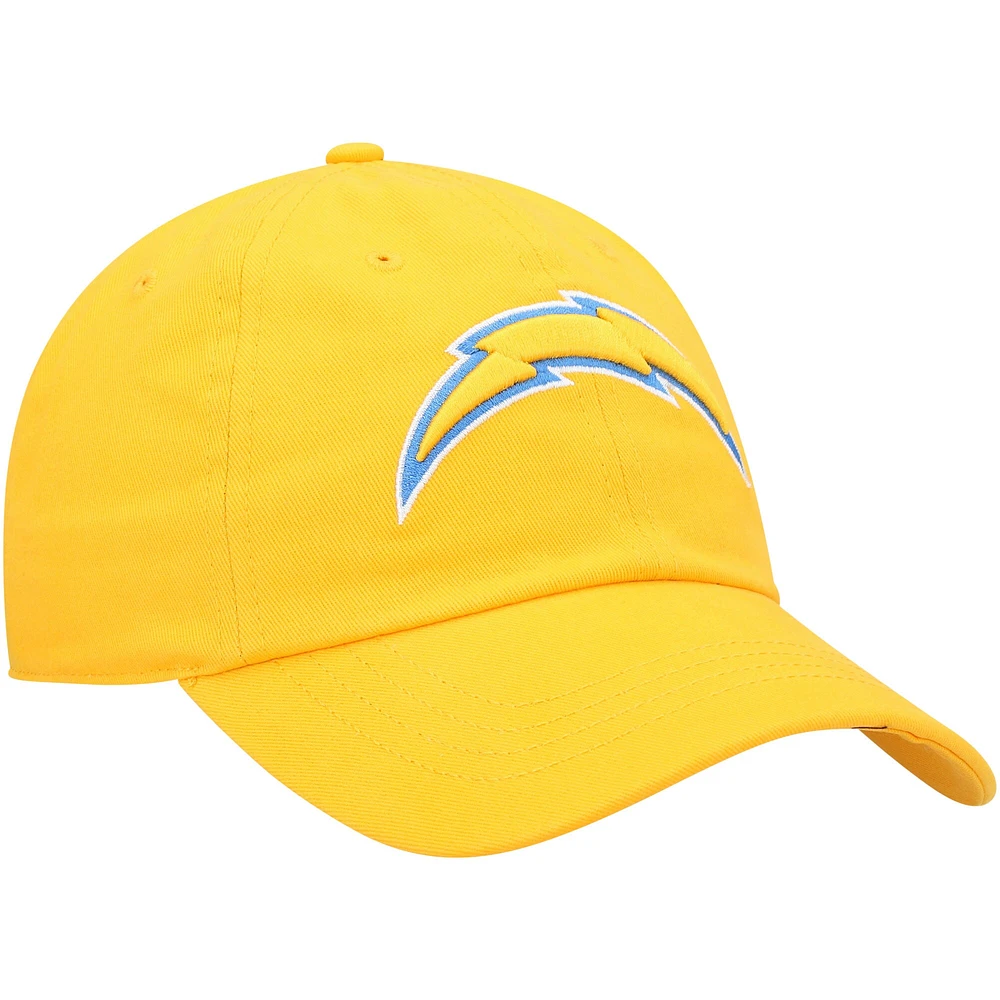 Women's '47 Gold Los Angeles Chargers Miata Clean Up Secondary Logo Adjustable Hat