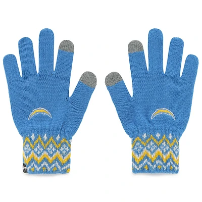 Women's '47 Los Angeles Chargers Elsa Gloves