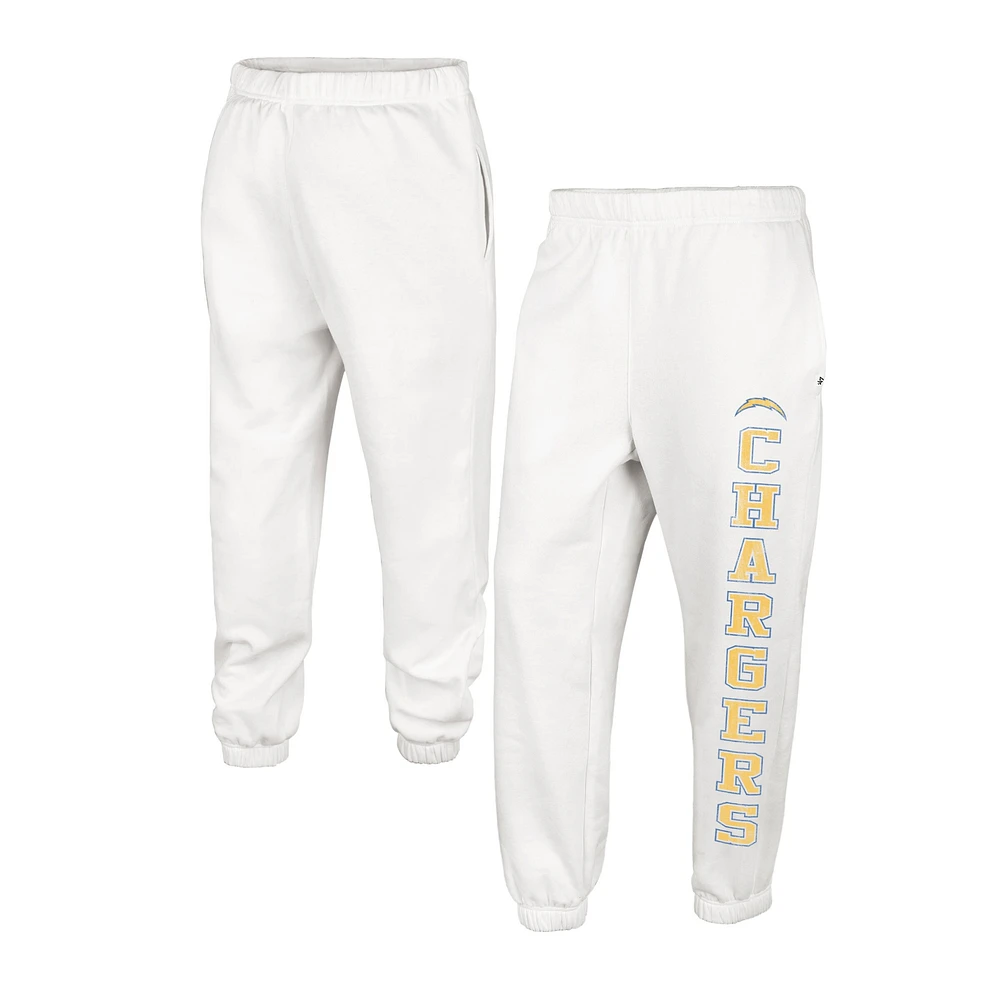 Women's '47 Oatmeal Los Angeles Chargers Harper Joggers