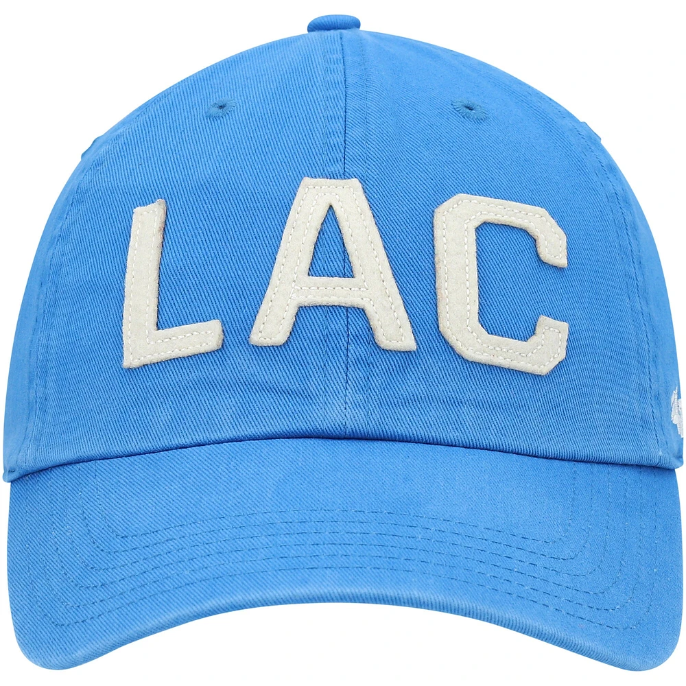 Casquette réglable '47 Powder Blue Los Angeles Chargers Finley Clean Up pour femme