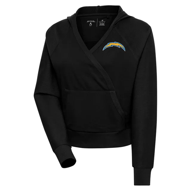 Lids Philadelphia Eagles The Wild Collective Women's Vintage V-Neck Pullover  Sweatshirt - Black